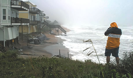 Vilano Beach Storm Erosion